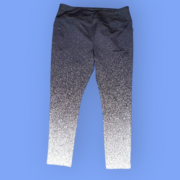 TALBOTS STARDUST (Navy / White) LEGGINGS XL Petite - Picture 1 of 10